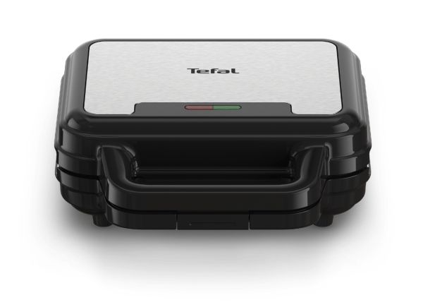 Tefal Ultra Compact SW383D10 - Sandwich maker / waffle maker / panini maker - 700 W - rustfrit stål