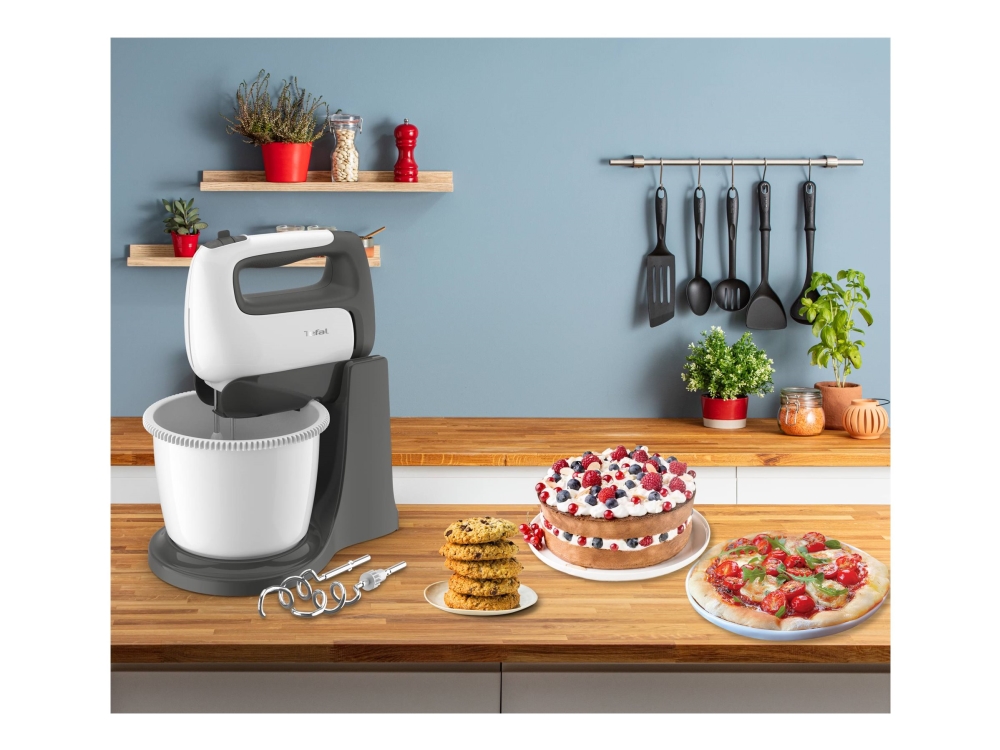Tefal Håndmixer PrepMix+ HT464138 - hand mixer - 500 W