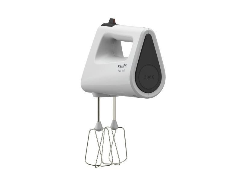 Krups GN4001, Håndmixer, Hvid, Ælte, Mikse, Løftestang, 450 W, 95 mm billede 4