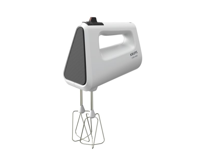 Krups GN4001, Håndmixer, Hvid, Ælte, Mikse, Løftestang, 450 W, 95 mm billede 3