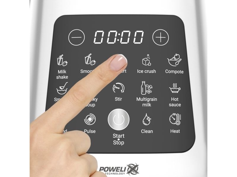 Tefal Perfectmix Cook BL83SD, Bordplade blender, 1,75 L, Impulsfunktion, Knusning af is, 1400 W, Sort, Rustfrit stål billede 4