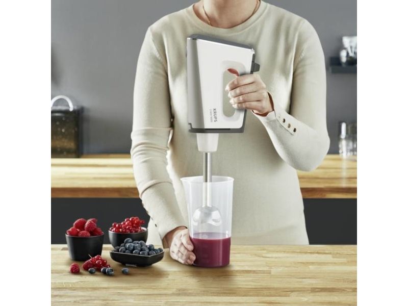 Krups 3Mix 9000 GN9121, Nedsænkning blender, 750 W, Hvid billede 3