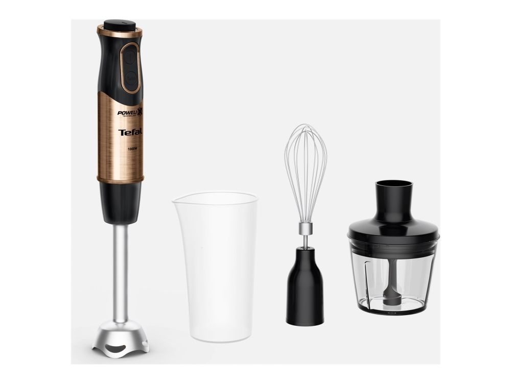 Tefal Quickchef HB656G10 - Stavblender - 1 kW - black/coppertinto billede 1