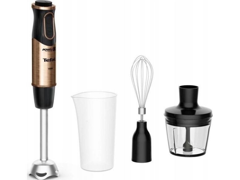 Tefal Quickchef HB656G10 - Stavblender - 1 kW - black/coppertinto billede 2