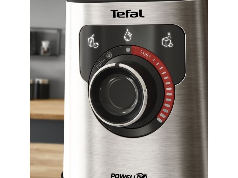 Tefal Perfectmix+ BL871D, Bordblender, 1,5 L, Impulsfunktion, Isknusning, 1200 W, Rustfrit stål, Grå billede 3