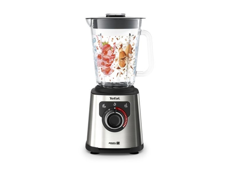 Tefal Perfectmix+ BL871D, Bordblender, 1,5 L, Impulsfunktion, Isknusning, 1200 W, Rustfrit stål, Grå billede 4