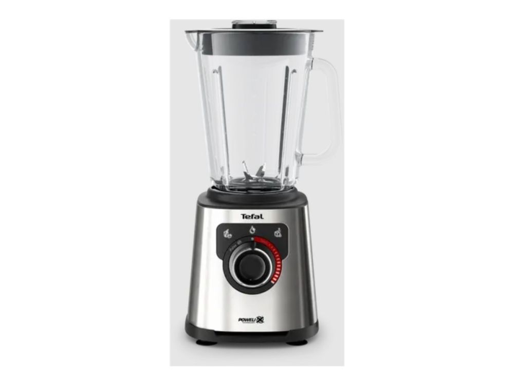Tefal Perfectmix+ BL871D, Bordblender, 1,5 L, Impulsfunktion, Isknusning, 1200 W, Rustfrit stål, Grå billede 1