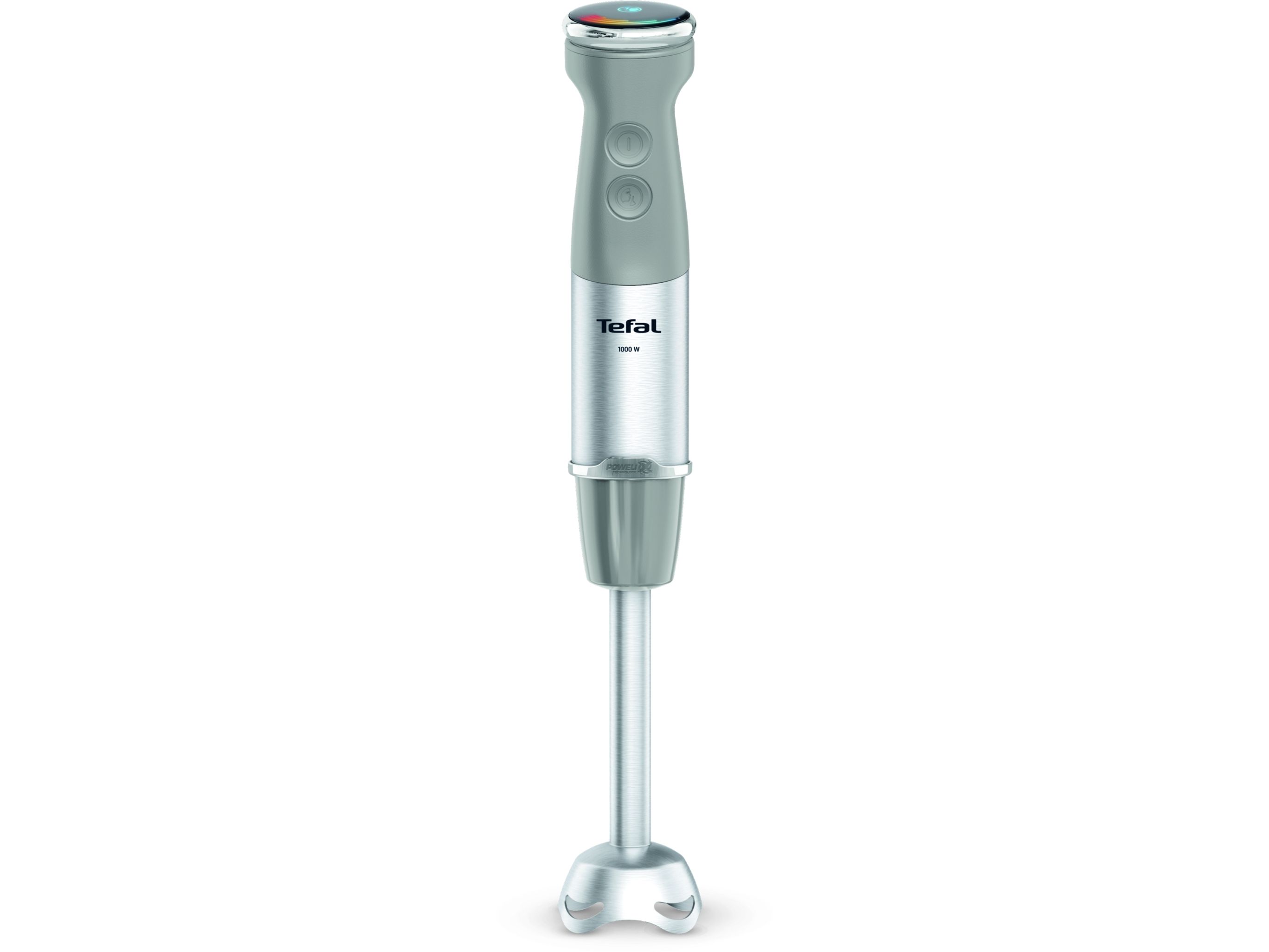 Tefal Quickchef+ HB673B30, Nedsænkning blender, 1000 W, Grå, Rustfrit stål