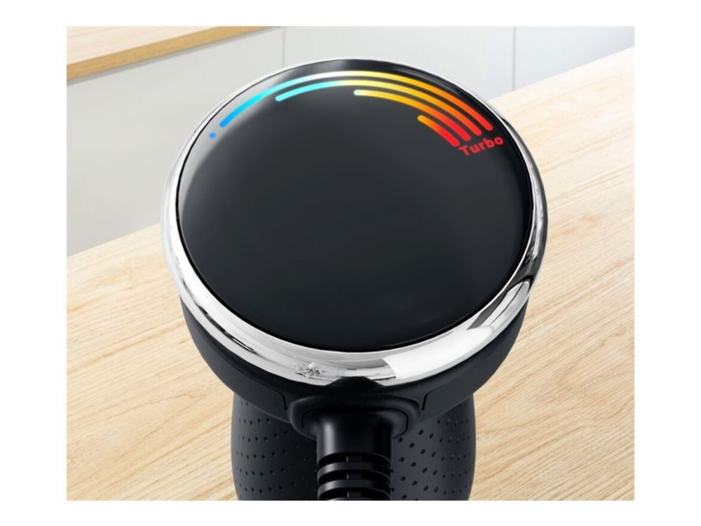 Tefal Quickchef+ HB67E830 - Stavblender - 1 kW - poleret rustfrit stål/sort billede 1