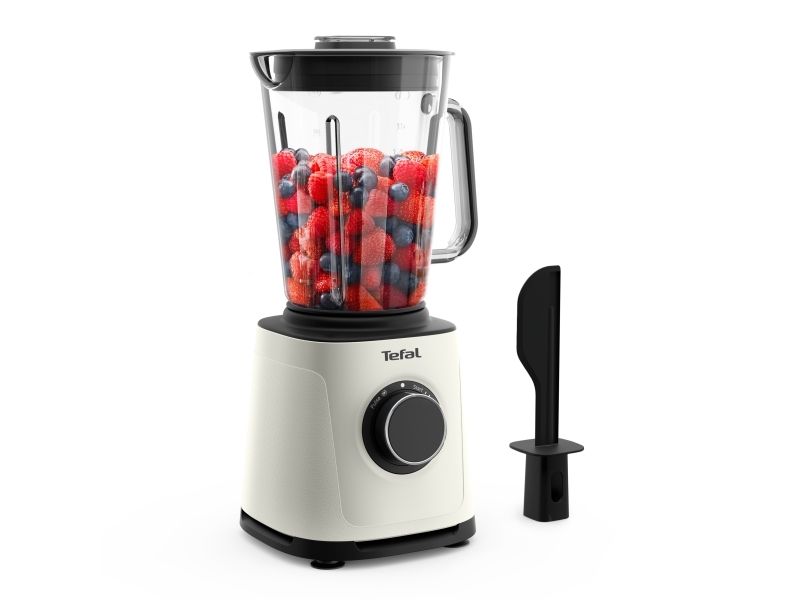 Tefal PerfectMix Essential BL771AF0, Bordplade blender, 2 L, Impulsfunktion, Knusning af is, 1200 W, Hvid billede 1