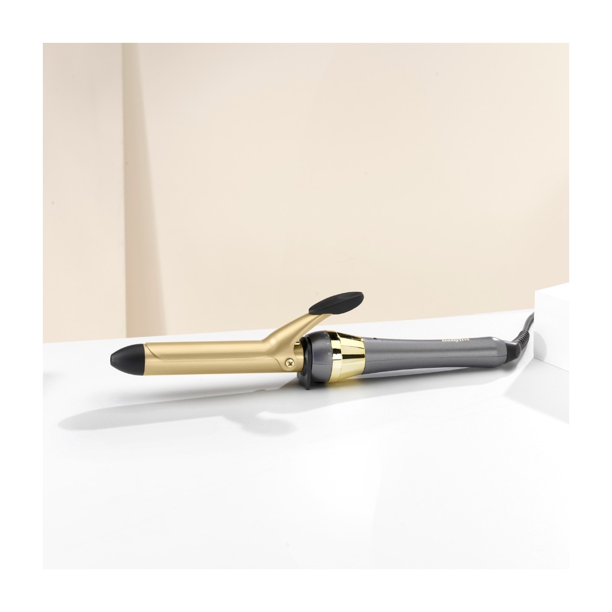 Babyliss Titanium, gold krøllejern billede 2