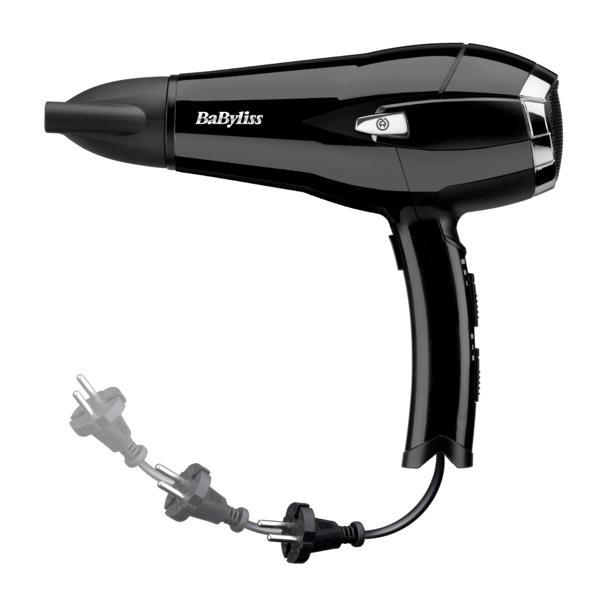 Babyliss D374DE Cordkeeper 2000 hårtørrer billede 1