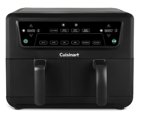 Cuisinart AFD10OBLE, Varmluftsteger, 10,4 L, 210 °C, 12 person(er), 60 min., Dobbelt