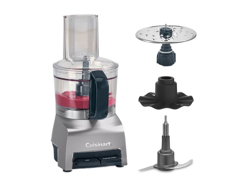 Cuisinart FlexPrep, 1,1 L, Sølv, Knapper, Plast, Rustfrit stål