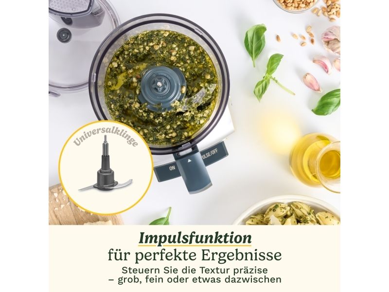 Cuisinart FlexPrep, 1,1 L, Sølv, Knapper, Plast, Rustfrit stål billede 4