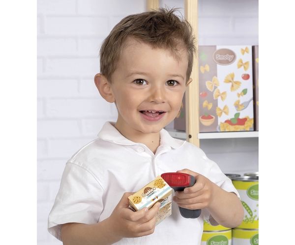 Smoby elektronisk kasseapparat med scanner billede 3