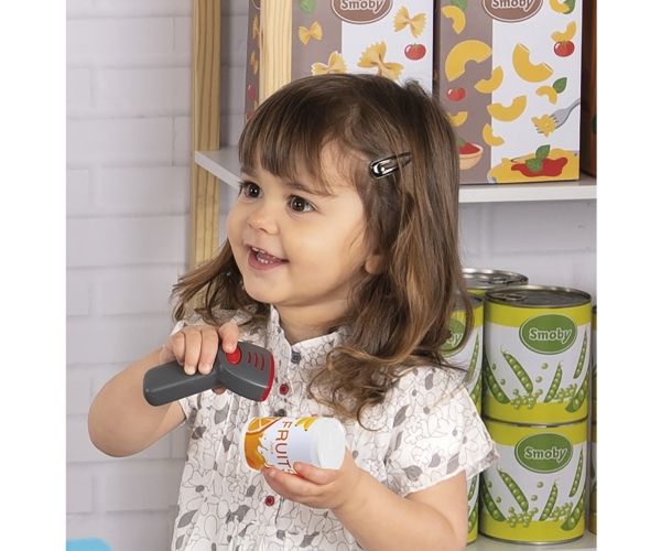 Smoby elektronisk kasseapparat med scanner billede 4