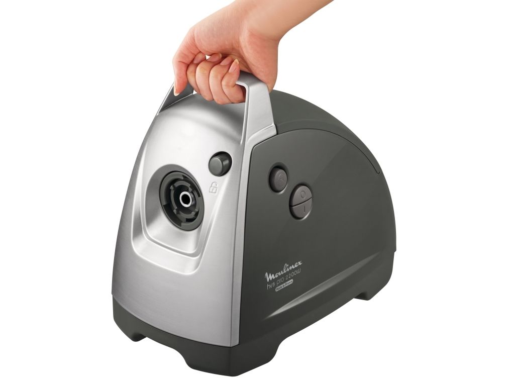 Moulinex HV8 Pro ME6868, 2200 W, Grå, Rustfrit stål, 4,7 mm, 8 mm, 4,5 kg/min, 6,2 cm, 2200 W