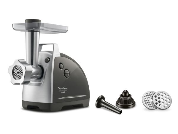 Moulinex HV8 Pro ME6868, 2200 W, Grå, Rustfrit stål, 4,7 mm, 8 mm, 4,5 kg/min, 6,2 cm, 2200 W
