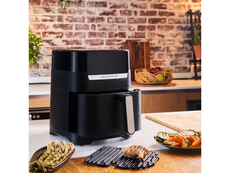 Tefal Easy Fry & Grill EY505815 - hot air fryer/grill - black
