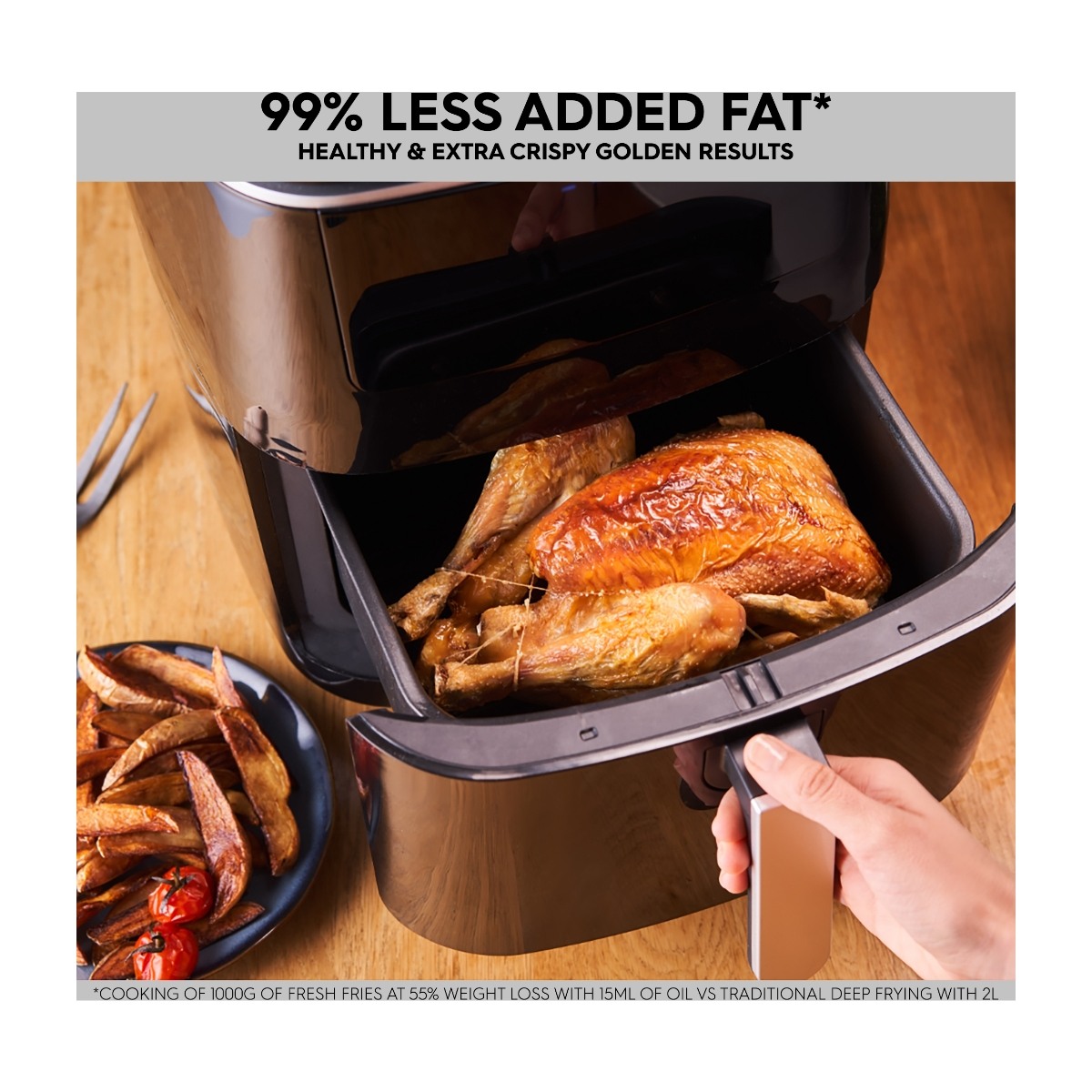 OBH FW2018S0 Easy Fry & Grill 3 i 1 Steam+ billede 9