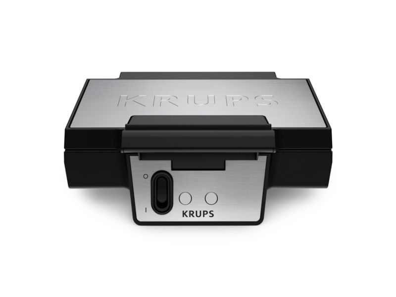 Krups FDK2, 2 vaffel/vafler, Firkant, Sort, 850 W, 234 mm, 265 mm