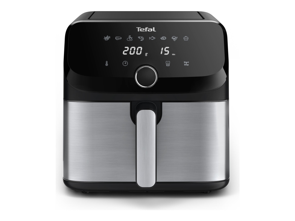 Tefal Easy Fry Mega EY855D10 - hot air fryer - stainless steel billede 1