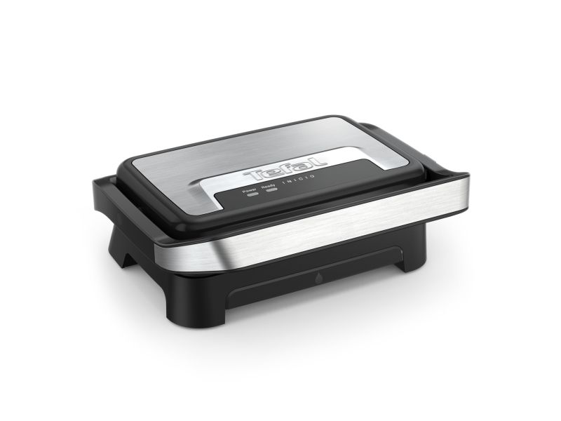 Tefal Inicio GC270D10 - Grill - elektrisk - 334 cm2 - rustfrit stål/sort
