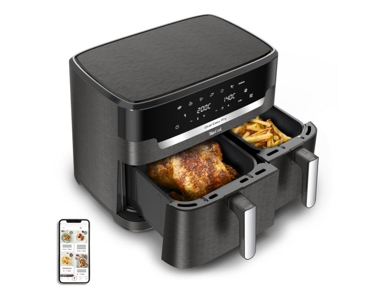 Tefal Dual Easy Fry EY942HE0 - double hot air fryer