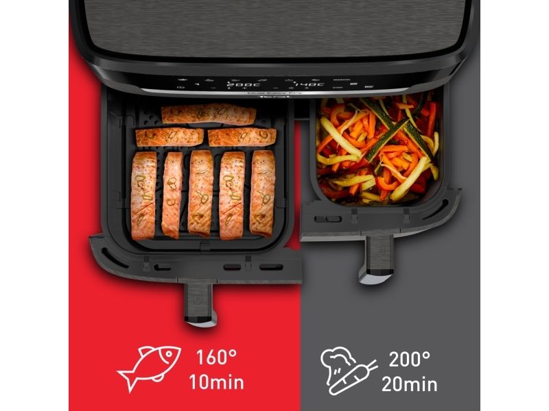 Tefal Dual Easy Fry EY942HE0 - double hot air fryer