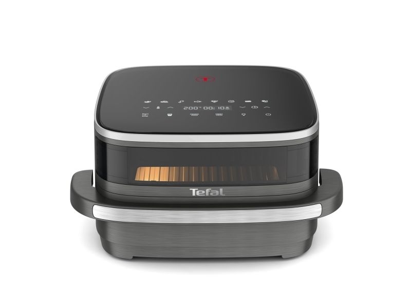 Tefal Easy Fry XL Surface FW402HE0, Varmluftsteger, 1,2 kg, Enkelt, Sort, Grå, Berøring, Enkeltstående