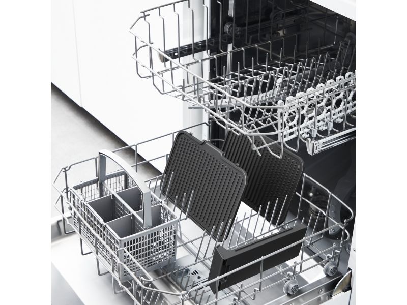 Tefal SuperGrill 3-in-1 XL GC520DE0, Sort, Rustfrit stål, Termoplast, Rektangulær, Dreje, Grid, 800 cm² billede 4