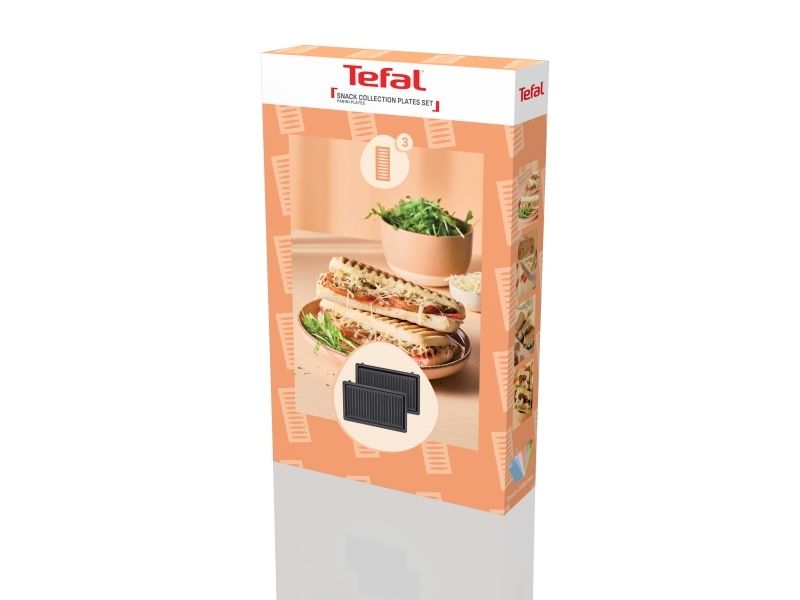 Tefal Snack Collection baking trays: 3 Paninis billede 2