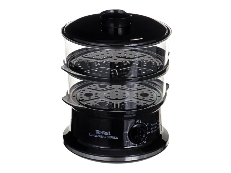 Tefal VC140135, 2 kurv(e), Sort, Freestanding, Dreje, Mekanisk, 900 W