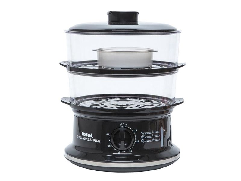 Tefal VC140135, 2 kurv(e), Sort, Freestanding, Dreje, Mekanisk, 900 W