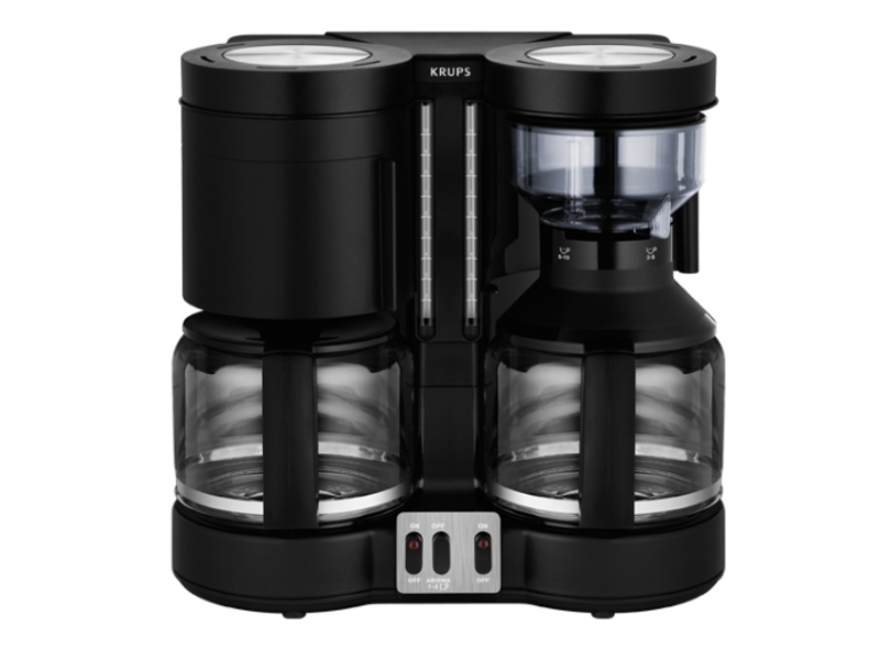 Krups KM 8508, Dråbe kaffemaskine, 2200 W, Sort