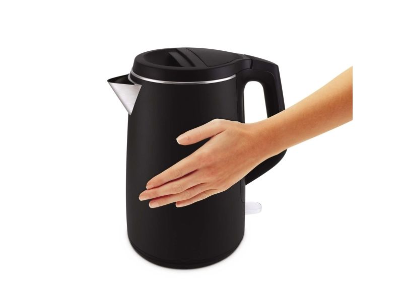 Tefal Elkedel KO3718 - kedel - sort/rustfrit stål - Sort/rustfrit stål - 2400 W