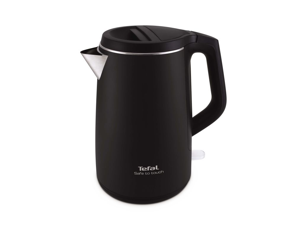 Tefal Elkedel KO3718 - kedel - sort/rustfrit stål - Sort/rustfrit stål - 2400 W