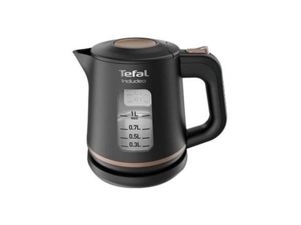 Tefal Elkedel KI533811 Includeo Black - Sort - 2400 W
