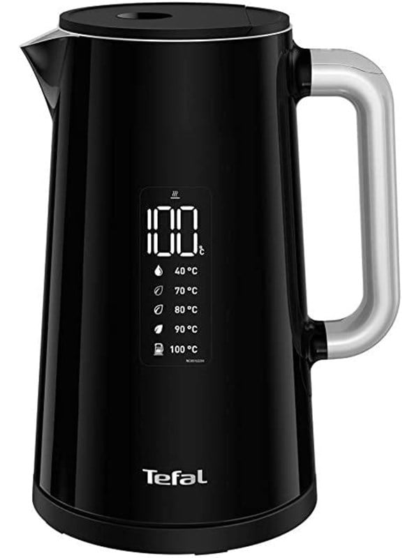 Tefal Elkedel Digital Smart & Light - Sort og sølvgrå - 1800 W