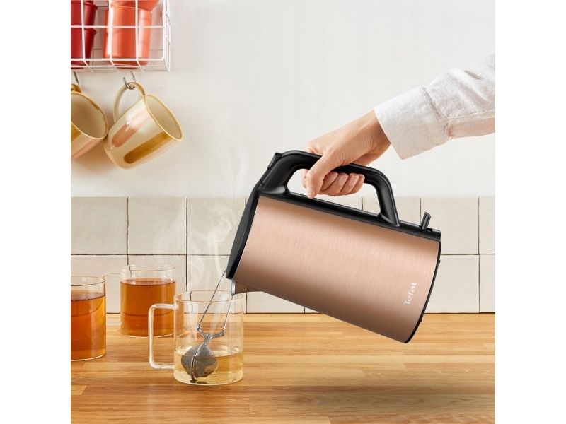 Tefal Elkedel Glorious KI583C10 - kettle - dark gold - Mørk guld - 2000 W