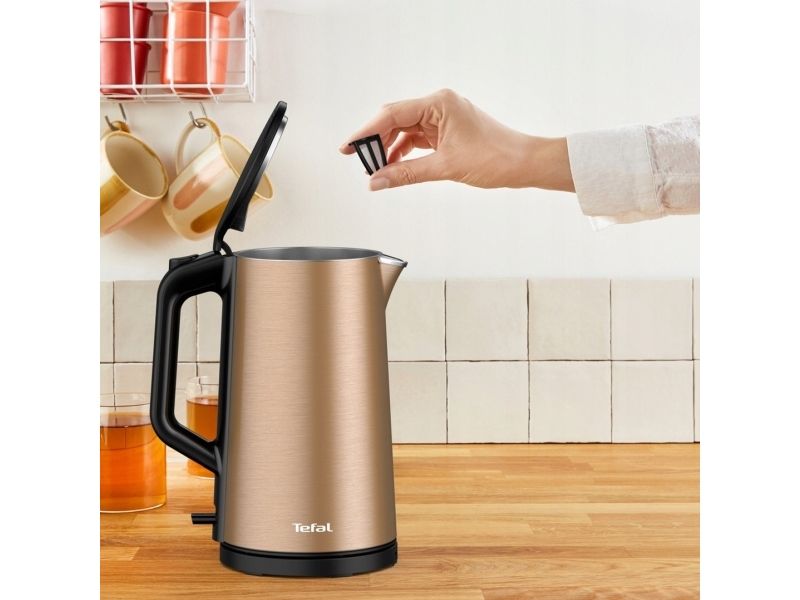 Tefal Elkedel Glorious KI583C10 - kettle - dark gold - Mørk guld - 2000 W
