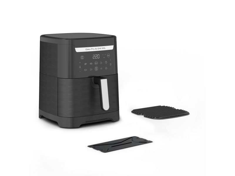 Tefal EY8018 Easy Fry & Grill XXL Heiáluftfritteuse schw