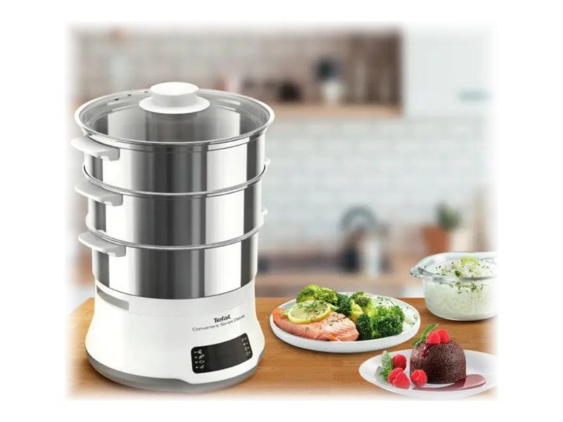 Tefal Convenient Series VC502D10 Deluxe - Dampkoger - 900 W - rustfrit stål billede 1
