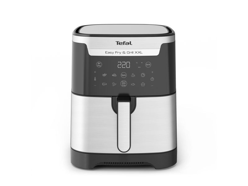 Tefal Easy Fry & Grill XXL EY801D15 - Varmluftsrister - 6.5 liter - 1.83 kW - rustfrit stål