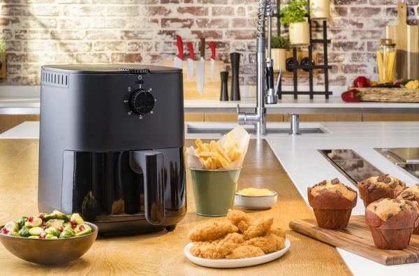 Tefal Easy Fry EY1308, Varmluftsteger, 3,5 L, 0,6 kg, 80 °C, 200 °C, 4 person(er)