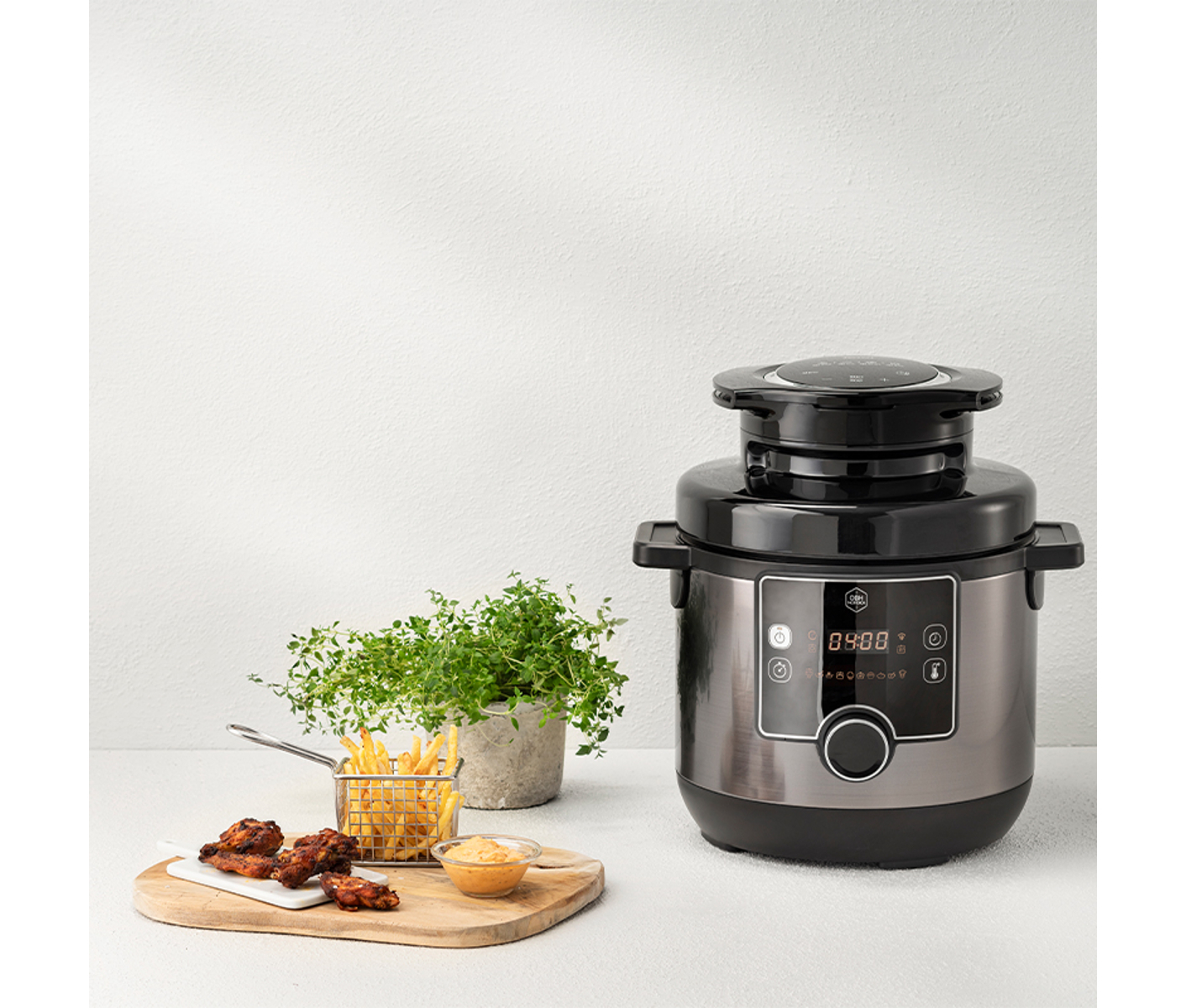 Obh Turbo Cuisine & Fry 1200 W Multicooker billede 3