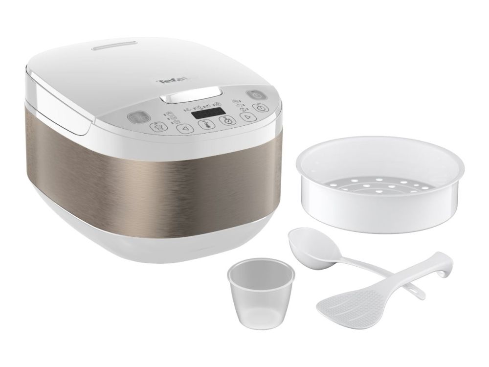 Tefal Simply Cook Plus RK622130 - Multifunktionelt kogeapparat - 4 liter - 750 W - hvid/sølv