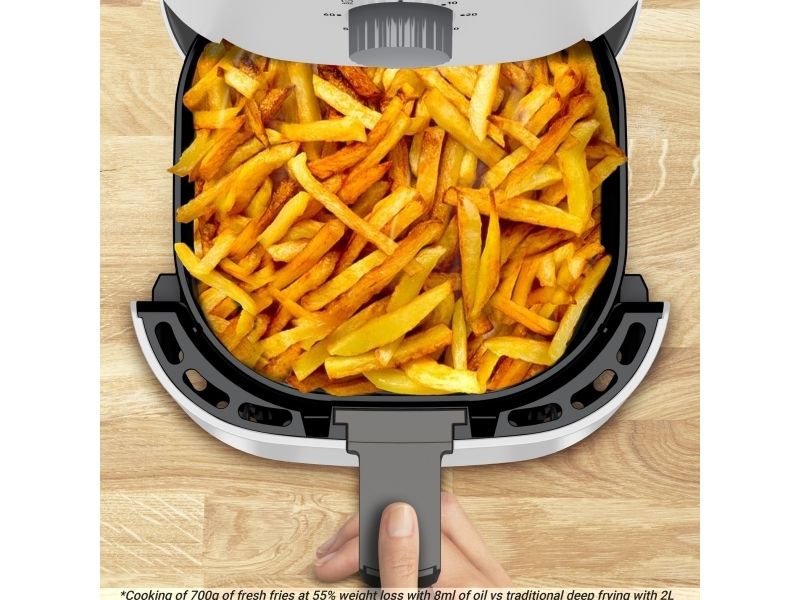 Tefal Easy Fry Essential EY130A, Varmluftsteger, 3,5 L, 0,6 kg, 200 °C, 4 person(er), 60 min. billede 4