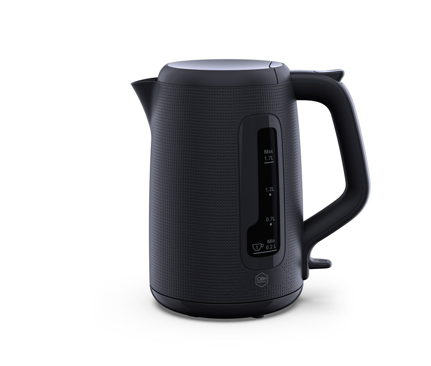 Obh Morning Kettle 1,7l Black Elkedel billede 8